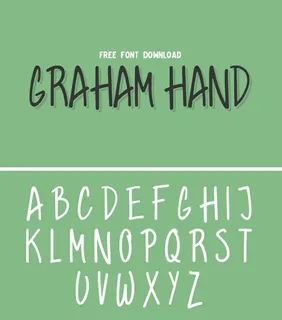 英文字体-Graham Hand