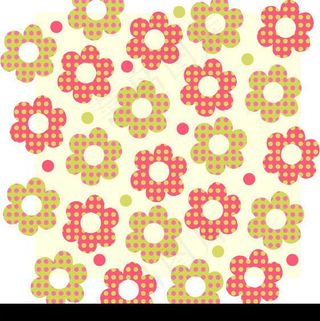 儿童用花布印花图案