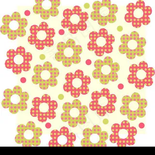 儿童用花布印花图案