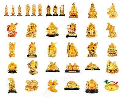 佛教弥勒佛观音众菩萨汇总