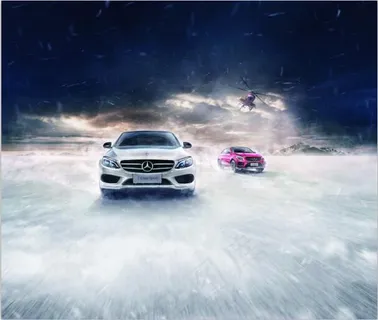 奔驰冰雪