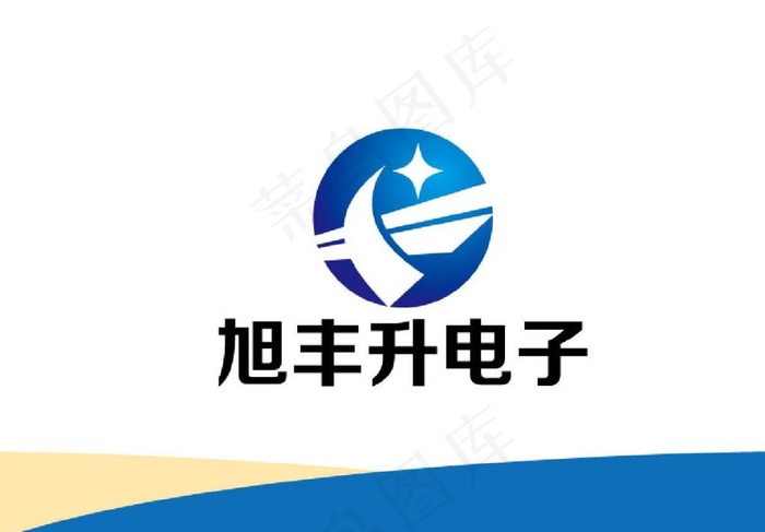 电子logoai矢量模版下载