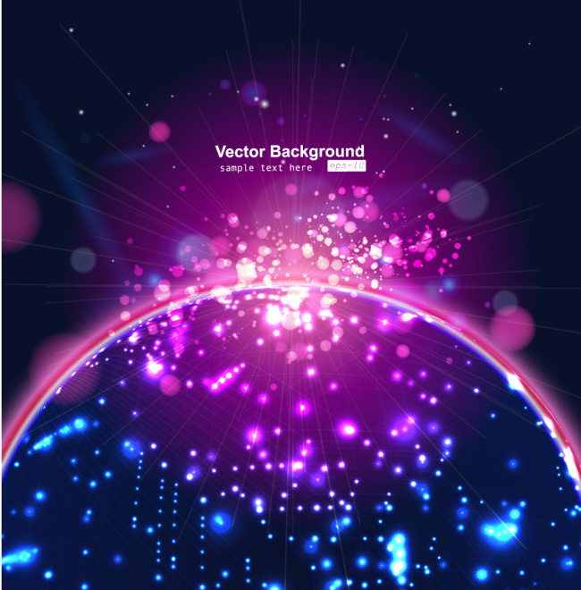 动感科技背景矢量素材05