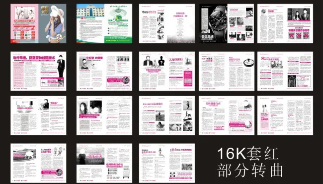 高端医疗杂志(376X266)cdr矢量模版下载