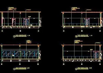 四层口腔诊室立面图-门诊、急诊楼装...