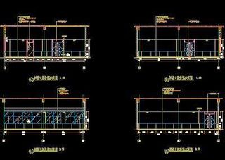 四层口腔诊室立面图-门诊、急诊楼装...