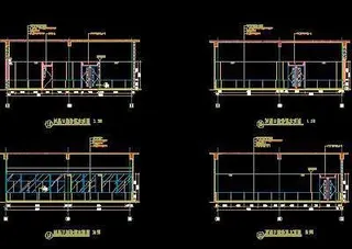 四层口腔诊室立面图-门诊、急诊楼装...