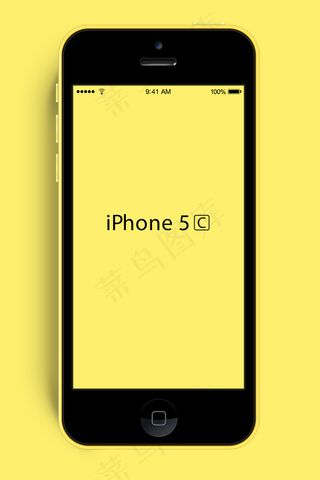 苹果5c模型UI设计