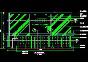 办公室接待台、办公类实例cad详图...