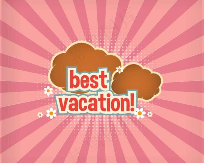 夏天旅游设计图片