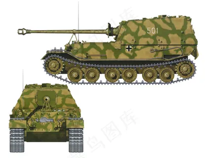 坦克歼击车图片