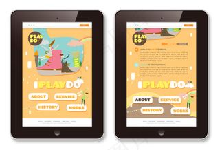 手机卡通APP界面