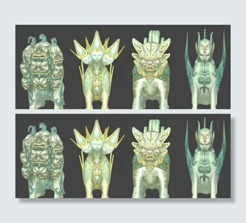 昆仑琼华派 四灵兽