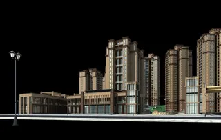 中铁山水楼盘设计图片