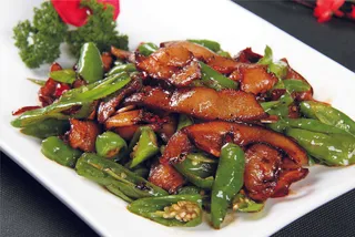 青椒猪头肉图片