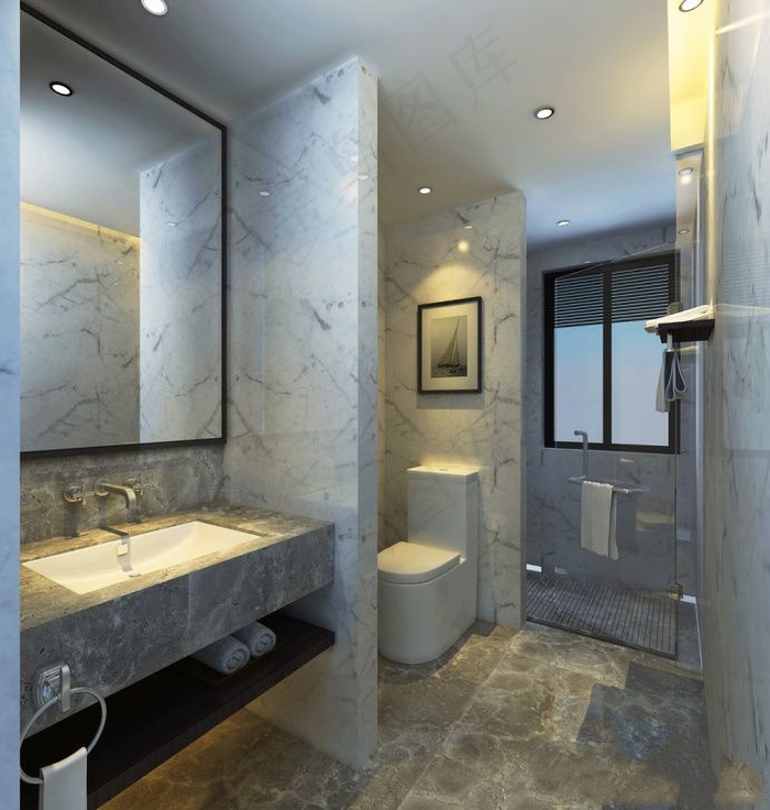 卫生间设计效果图