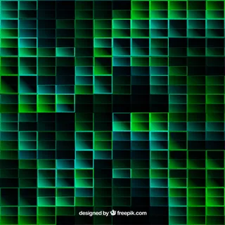 闪亮的绿色矩形背景