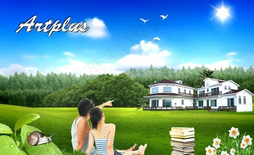 自然风景画图片 自然风景画图片