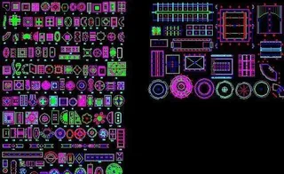 很全的天棚吊顶造型图库