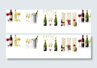 矢量红酒 酒杯图片