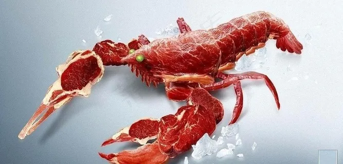 食品创意 螃蟹图片