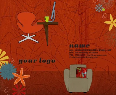 扁平化名片 扁平化名片