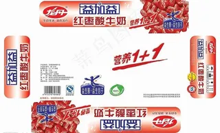 龙丹红枣酸牛奶图片