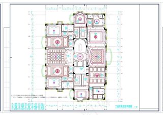 室内平面cad图纸素材