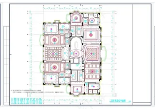室内平面cad图纸素材