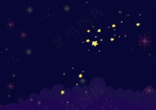 蓝色大气探索宇宙小报模板