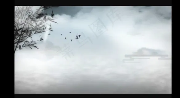 水墨画视频素材模板下载