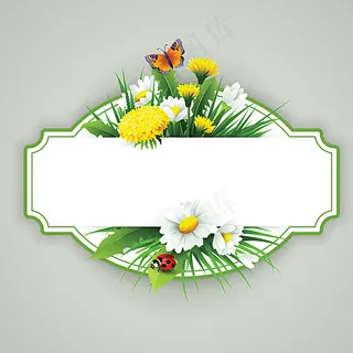 春天花卉背景图片