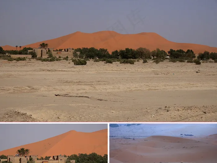 摩洛哥北部撒哈拉大沙漠