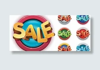 立体图标矢量销售nonorigin...