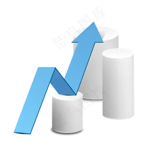 上升箭头上升趋势透明免抠png