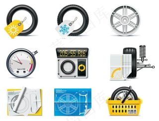 生活图标矢量图