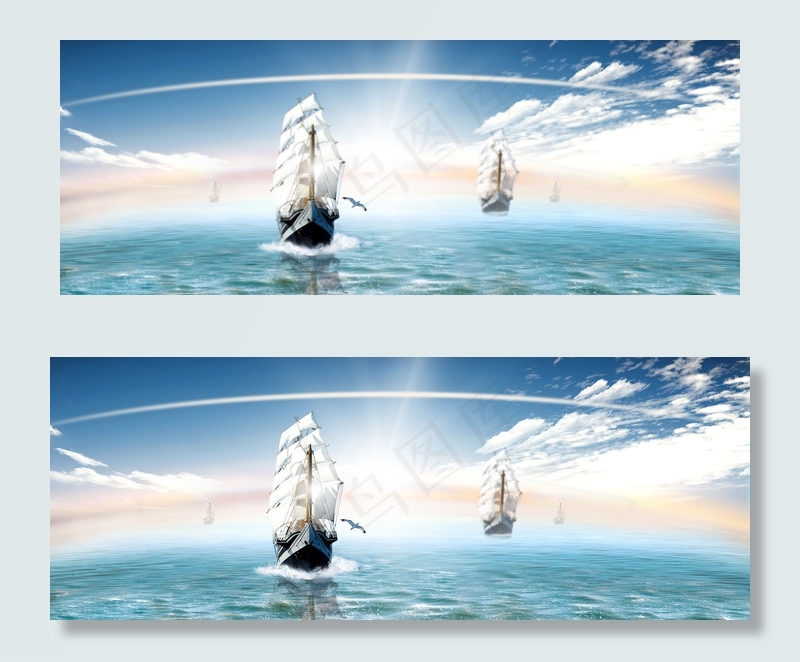 扬帆起航背景　