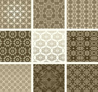 欧式花纹背景图片