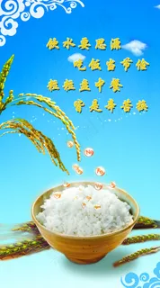 节约粮食图片