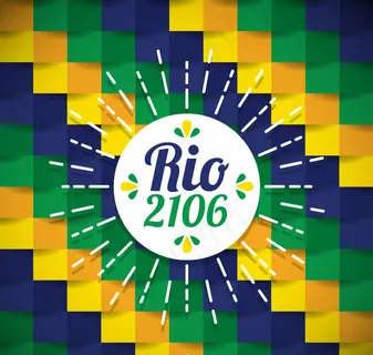 rio多边形矢量背景素材