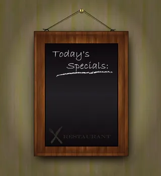 欧式菜谱封面黑板相框边框图片