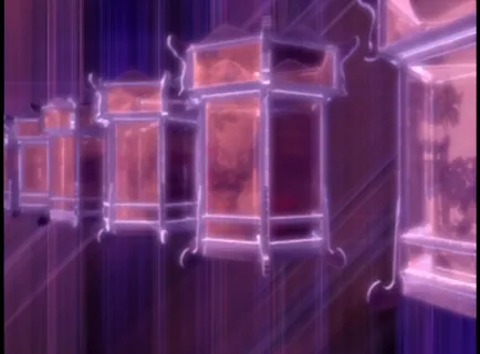 灯笼飘飞视频素材