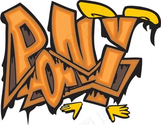 有趣的涂鸦字母设计矢量图11