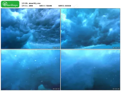 动态影视素材 海水实拍专辑08