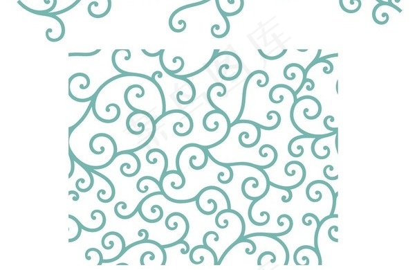 韩国AI花纹图案背景矢量图17