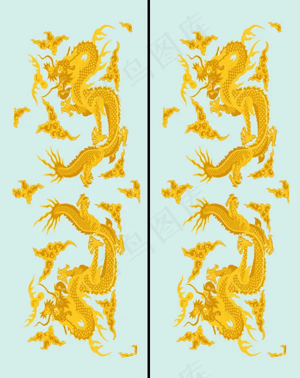中式移门图案矢量素材ai矢量模版下载