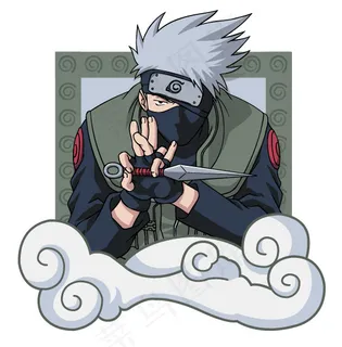 火影忍者人物矢量素材-4