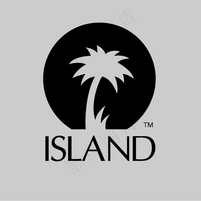 ISLAND企业LOGOai矢量模版下载