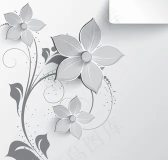 抽象花卉背景
