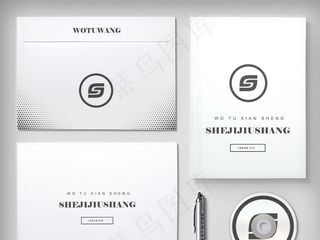 2018灰白色典雅风格企业VI